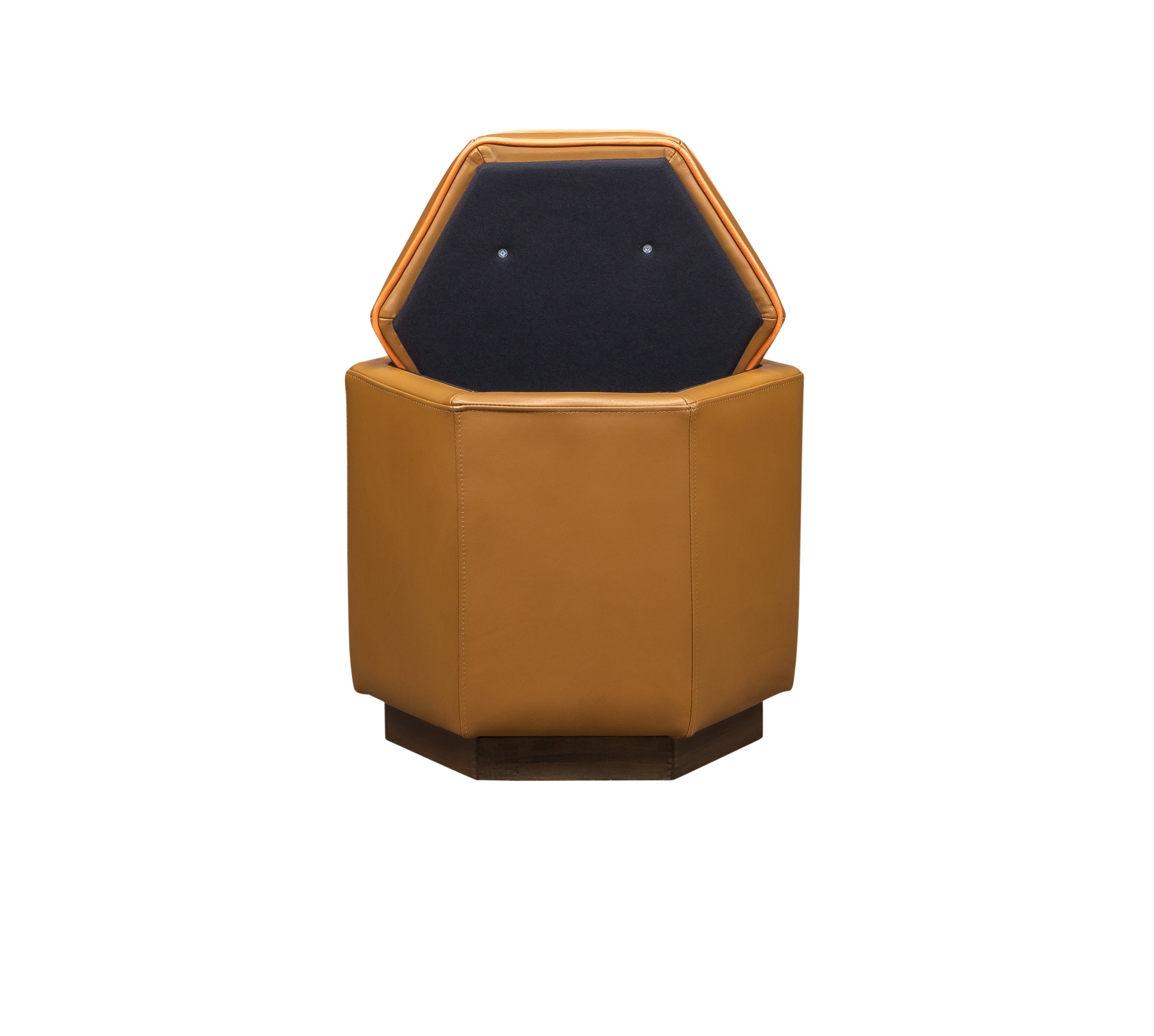 9071 Chit Chat Swivel + Storage Ottoman