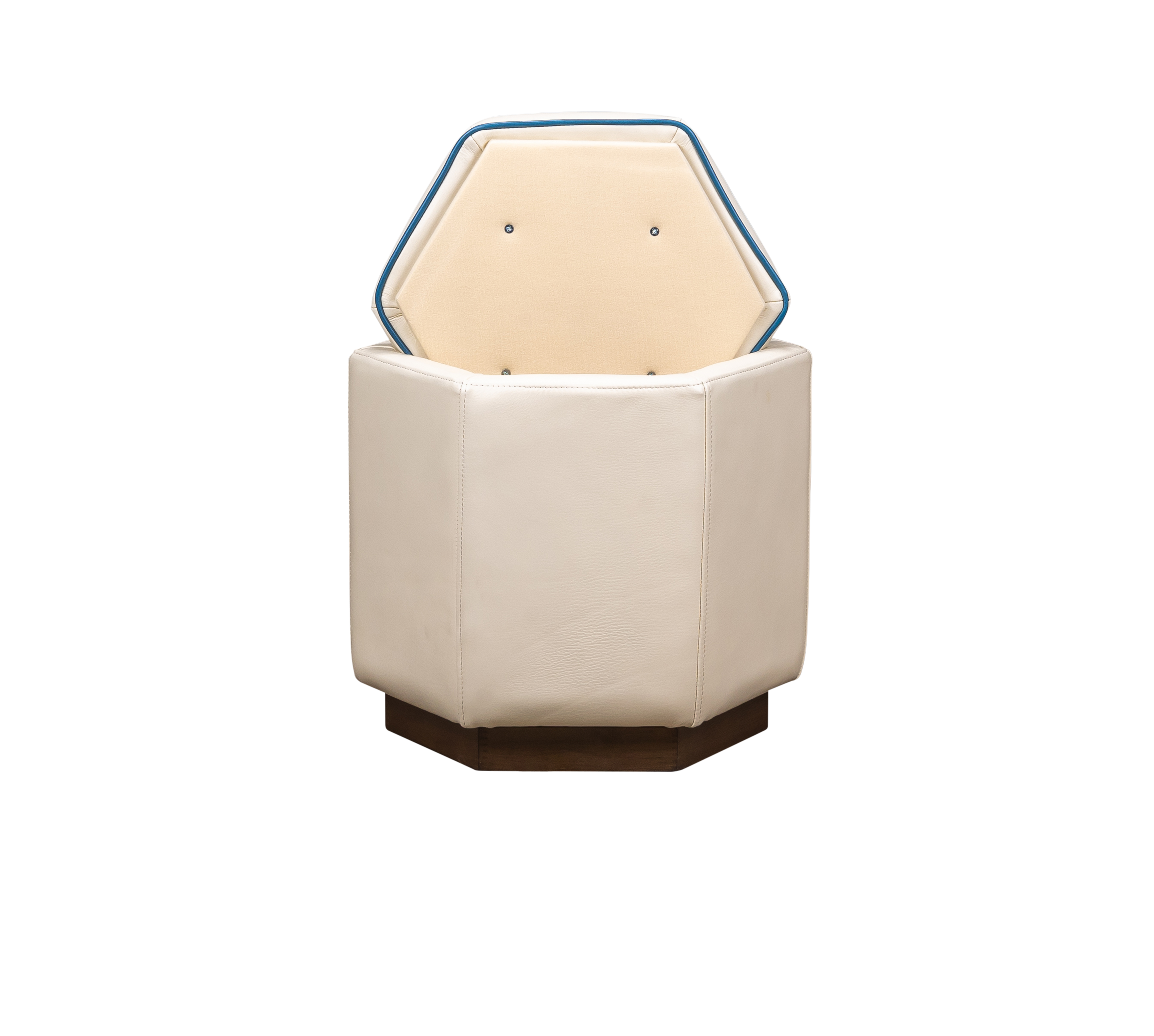 9071 Chit Chat Swivel + Storage Ottoman