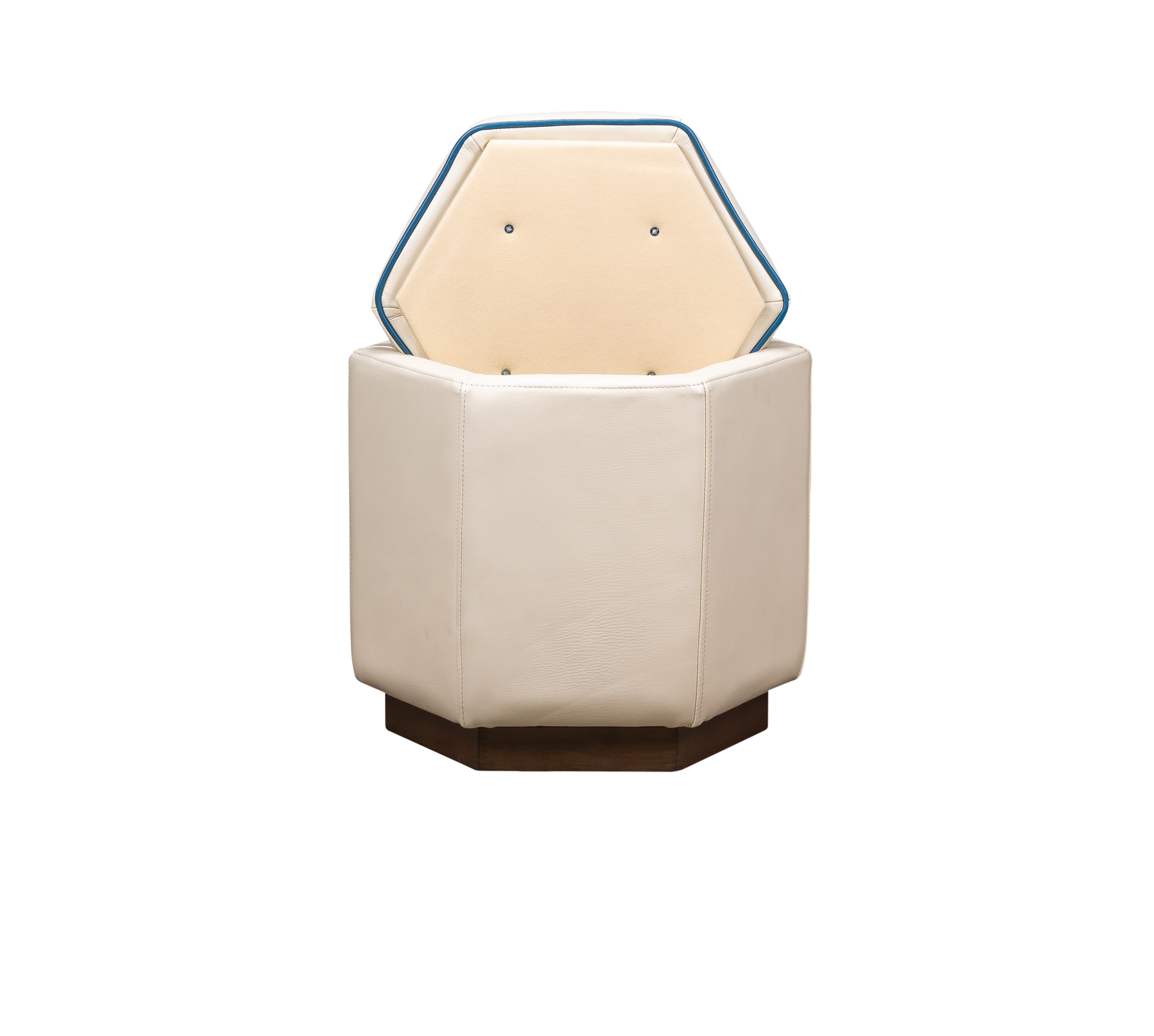 9071 Chit Chat Swivel + Storage Ottoman