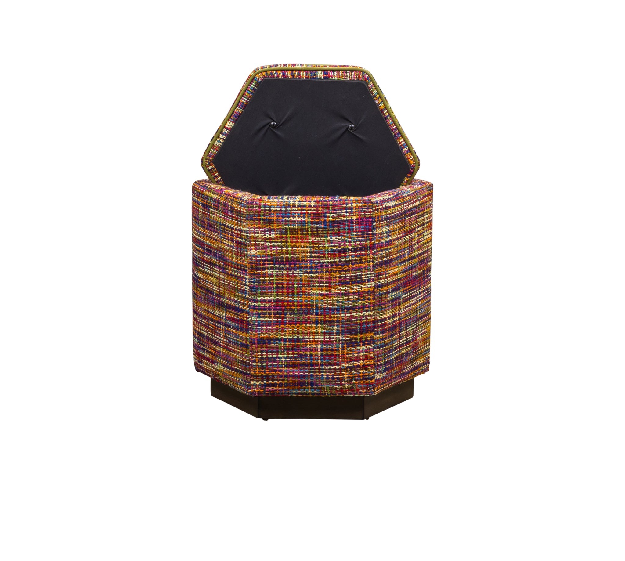 9071 Chit Chat Swivel + Storage Ottoman