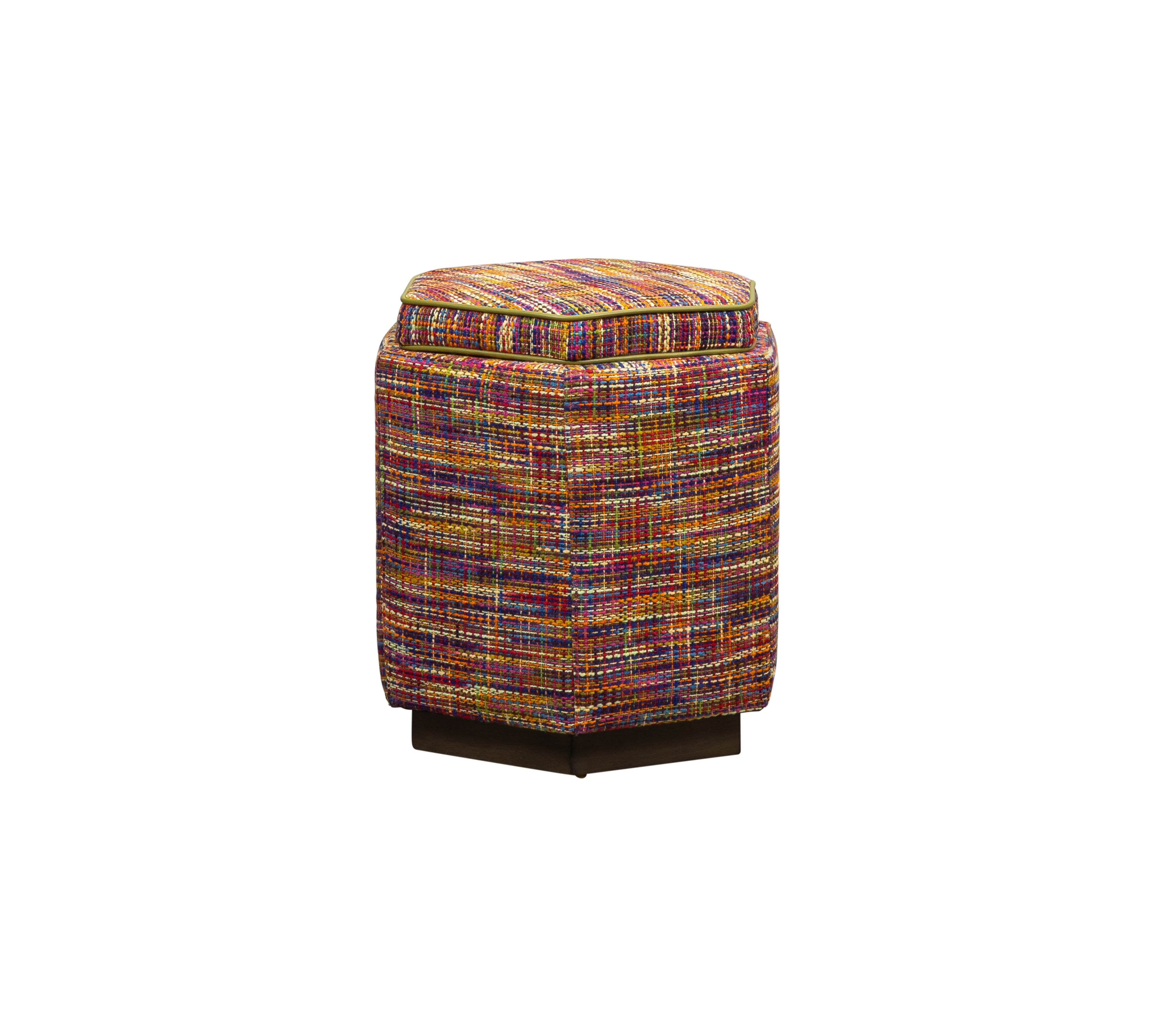 9071 Chit Chat Swivel + Storage Ottoman